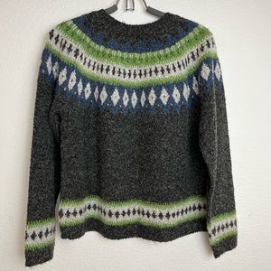 VTG The Original Arizona Jean Co. Pullover knit sweater size large.wool blend